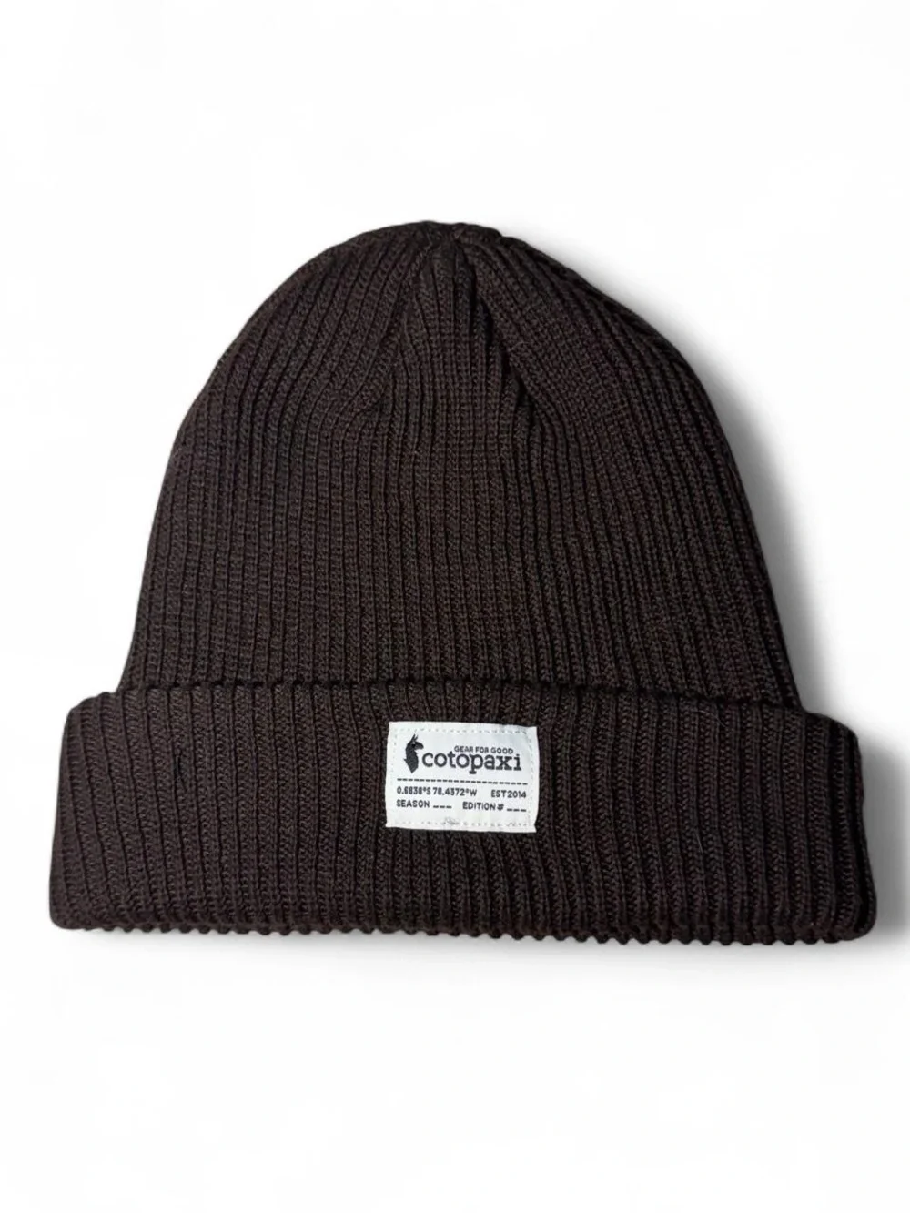 Cotopaxi brown beanie☮️